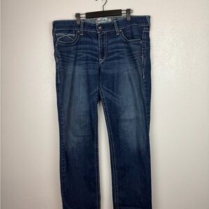 Ariat Women's Straight-Leg Jeans in Dark Blue Wash